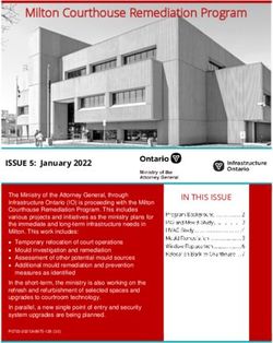 Milton Courthouse Remediation Program - Halton County Law ...
