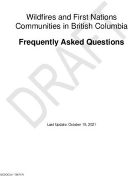 Frequently Asked Questions - Wildfires and First Nations Communities in British Columbia