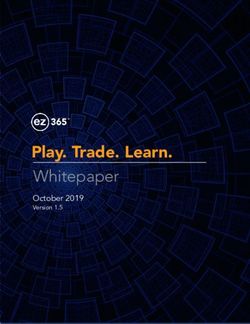 Play. Trade. Learn. Whitepaper October 2019 Version 1.5 - Squarespace
