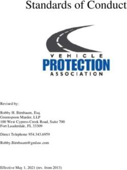 Standards of Conduct - Greenspoon Marder LLP