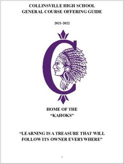 COLLINSVILLE HIGH SCHOOL GENERAL COURSE OFFERING GUIDE - HOME OF THE "KAHOKS" "LEARNING IS A TREASURE THAT WILL FOLLOW ITS OWNER EVERYWHERE" ...