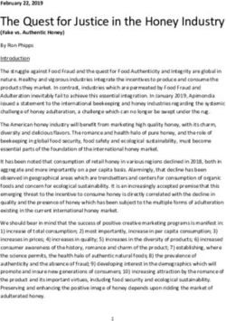 The Quest for Justice in the Honey Industry - Alberta Beekeepers ...