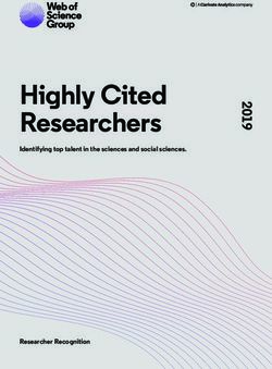 Highly Cited Researchers - Identifying top talent in the sciences and social sciences - Researcher Recognition - Clarivate