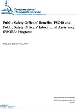 Public Safety Officers' Benefits (PSOB) and Public Safety Officers' Educational Assistance (PSOEA) Programs - Updated February 1, 2019