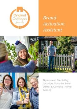 Brand Activation Assistant - Department: Marketing Location: Yorkshire, Lake District & Cumbria (Home-based) - Original Cottages