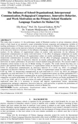 The Influence of School Organizational, Interpersonal Communication, Pedagogical Competency, Innovative Behavior, and Work Motivation on the ...