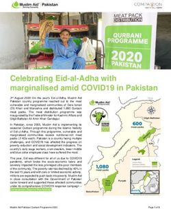 Celebrating Eid-al-Adha with marginalised amid COVID19 in Pakistan - ReliefWeb