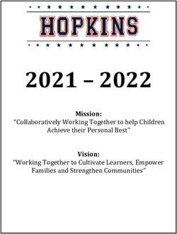 2021 2022 Mission: Vision: "Collaboratively Working Together to help Children