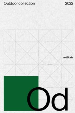 Outdoor collection 2022 - MDF Italia