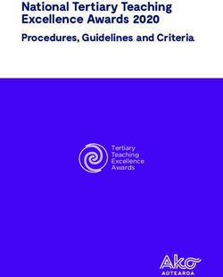 National Tertiary Teaching Excellence Awards 2020 - Procedures, Guidelines and Criteria - Ako ...