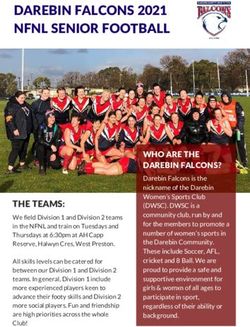 DAREBIN FALCONS 2021 NFNL SENIOR FOOTBALL