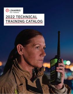 2022 TECHNICAL TRAINING CATALOG - L3Harris