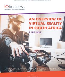 AN OVERVIEW OF VIRTUAL REALITY IN SOUTH AFRICA - PART ONE - SHAPING THE INDUSTRIAL LANDSCAPE THROUGH TECHNOLOGY - IQbusiness
