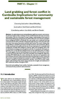 Land grabbing and forest conflict in Cambodia: Implications for community and sustainable forest management