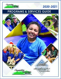PROGRAMS & SERVICES GUIDE 2020-2021 - Champlain Valley ...