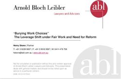 "Burying Work Choices" The Leverage Shift under Fair Work and Need for Reform