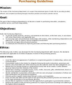 Purchasing Guidelines - Hutto ISD