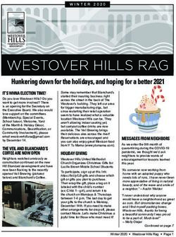 Hunkering down for the holidays, and hoping for a better 2021