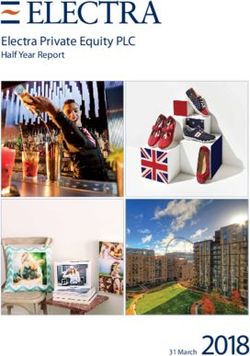 2018 Electra Private Equity PLC Half Year Report