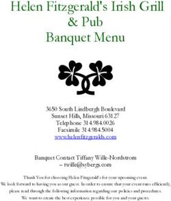 Helen Fitzgerald's Irish Grill & Pub Banquet Menu