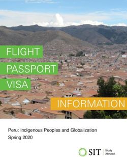Peru: Indigenous Peoples and Globalization Spring 2020 - SIT Study Abroad
