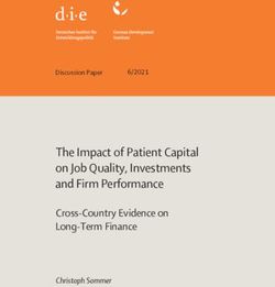 The Impact of Patient Capital on Job Quality, Investments and Firm Performance - Cross-Country Evidence on Long-Term Finance