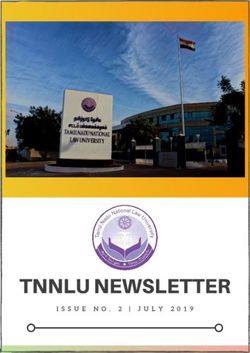 ISSUE NO. 2 - Tamil Nadu National Law University
