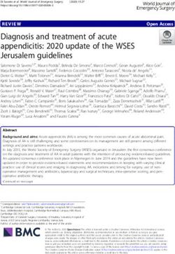 Diagnosis and treatment of acute appendicitis: 2020 update of the WSES Jerusalem guidelines