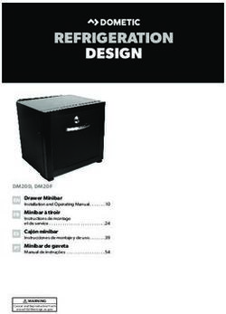 REFRIGERATION DESIGN - Dometic.com