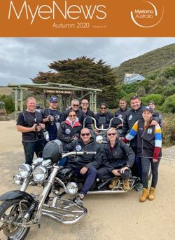 MyeNews Autumn 2020 Issue no 53 - Myeloma Australia
