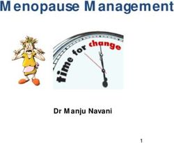 Menopause Management - Dr Manju Navani 1 - The Family Doctor Association