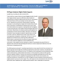 US Paper Industry Fights Unfair Imports
