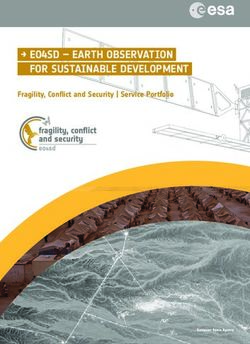 EO4SD - EARTH OBSERVATION FOR SUSTAINABLE DEVELOPMENT - Fragility, Conflict and Security | Service Portfolio