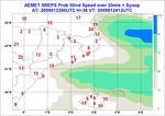 Probabilistic prediction of raw and BMA calibrated AEMET-SREPS: the 24 of January 2009 extreme wind event in Catalunya