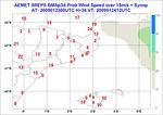 Probabilistic prediction of raw and BMA calibrated AEMET-SREPS: the 24 of January 2009 extreme wind event in Catalunya