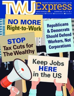 Keep Jobs HERE - Transport Workers Union