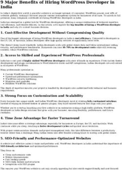 9 Major Benefits of Hiring WordPress Developer in