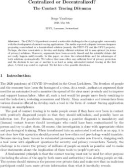 Centralized or Decentralized? - The Contact Tracing Dilemma - Cryptology ePrint Archive