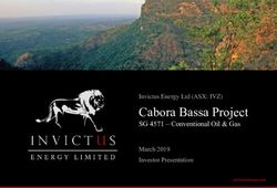 Cabora Bassa Project SG 4571 - Conventional Oil & Gas - Invictus Energy Ltd (ASX: IVZ) - WebLink ASX Quotes and News