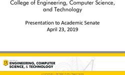 College of Engineering, Computer Science, and Technology - Presentation to Academic Senate April 23, 2019