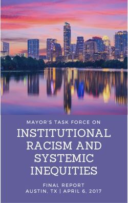 INSTITUTIONAL RACISM AND SYSTEMIC INEQUITIES - GitHub Pages