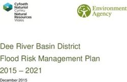 Dee River Basin District Flood Risk Management Plan 2015 2021 - December 2015