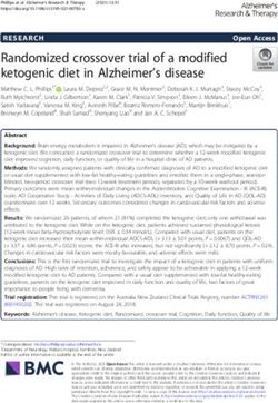 Randomized crossover trial of a modified ketogenic diet in Alzheimer's disease