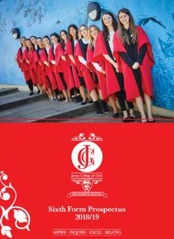 Sixth Form Prospectus 2018/19 - Jersey College For Girls
