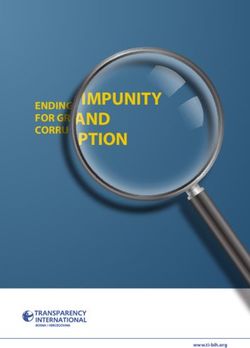 IMPUNITY AND PTION ENDING FOR GR CORRU