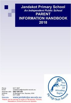 PARENT INFORMATION HANDBOOK - Jandakot Primary School