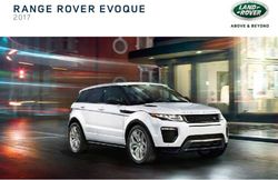 RANGE ROVER EVOQUE 2017 - Land Rover Fairfield