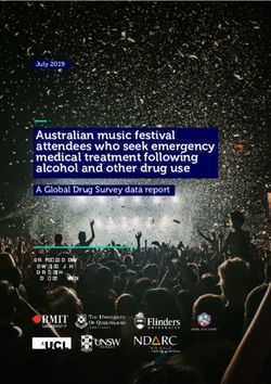 Australian music festival attendees who seek emergency medical treatment following alcohol and other drug use - A Global Drug Survey data report