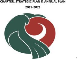 CHARTER, STRATEGIC PLAN & ANNUAL PLAN 2019-2021 - Onslow ...