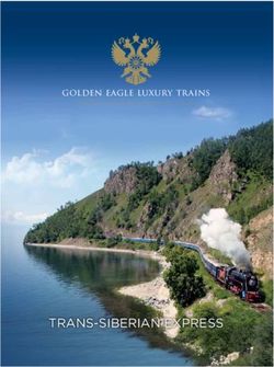 TRANS-SIBERIAN EXPRESS - golden eagle luxury trains VOYAGES OF A LIFETIME BY PRIVATE TRAINTM - World Journeys